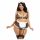 Dreamgirls Cameriera Plus Size in Rete Trasparente - Costume (XL-XXL)