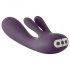 Je Joue Fifi - vibratore ricaricabile waterproof con stimolatore (viola)