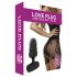 Love Plug - mini vibratore anale (nero)