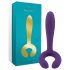 Rianne Duo - Vibratore waterproof ricaricabile per coppie (viola)