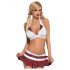 Obsessive Schooly - Set completo costume scolastica (6 pezzi) - L/XL