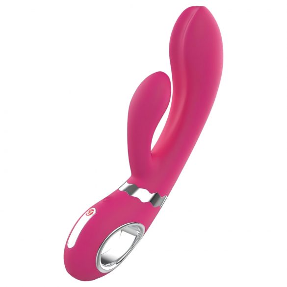 Nomi Tang - vibratore G-spot ricaricabile con stimolatore clitorideo (rosa)