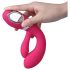 Nomi Tang - vibratore G-spot ricaricabile con stimolatore clitorideo (rosa)