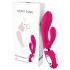 Nomi Tang - vibratore G-spot ricaricabile con stimolatore clitorideo (rosa)