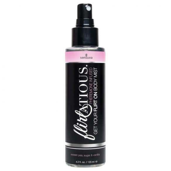 Sensuva Flirtatious - Spray al feromone vaniglia e pisello odoroso (125ml)