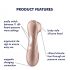 Satisfyer Pro 2 Gen2 - Stimolatore Clitorideo Ricaricabile (marrone)