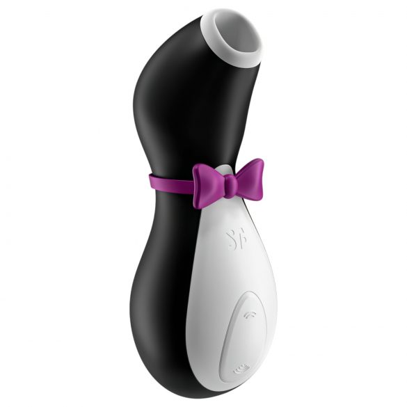 Satisfyer Penguin - ricaricabile, impermeabile stimolatore clitorideo (nero-bianco)