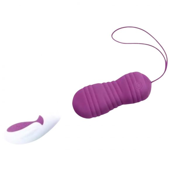 FEELZTOYS Foxy - uovo vibrante impermeabile (viola)