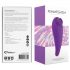 FEELZTOYS Femmegasm - vibratore clitorideo 2in1 ricaricabile (viola)