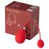 Magic Motion Sundae - uovo vibrante smart ricaricabile (rosso)