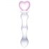 GLAS - Dildo in vetro a forma di cuore (trasparente)