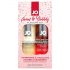 JO System Sweet & Bubble lubrificanti - champagne-cioccolato-fragola (2pz)