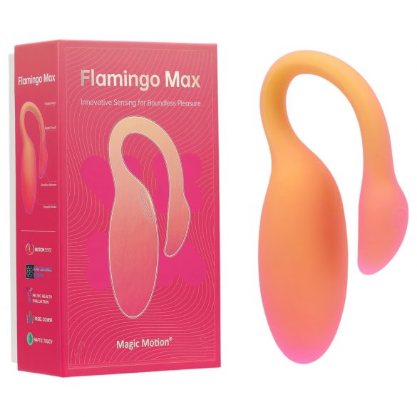 Magic Motion Flamingo Max - ovetto vibrante intelligente (arancione)