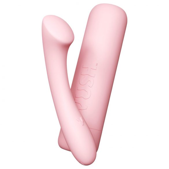 Vush Pop Shine - vibratore G-spot ricaricabile e impermeabile (rosa)