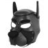 Ida Leather - Maschera da cane chiusa (nera)