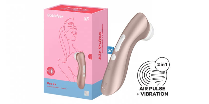 Satisfyer Pro 2+ - Stimolatore Clitorideo Ricaricabile